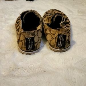 Coach Designer Monogram Slip On Sneakers Tennis Shoes W/Logo